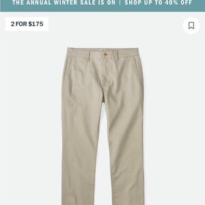 Men's Huckberry Flint & Tinder Classic Straight Leg Pants